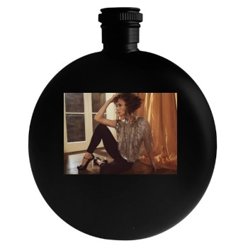 Jennifer Lopez Round Flask