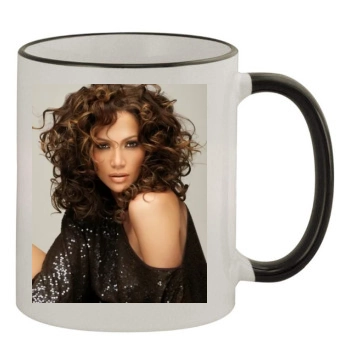 Jennifer Lopez 11oz Colored Rim & Handle Mug