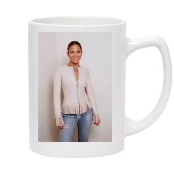 Jennifer Lopez 14oz White Statesman Mug