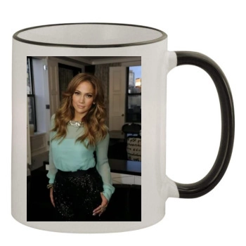 Jennifer Lopez 11oz Colored Rim & Handle Mug