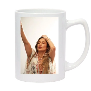 Jennifer Lopez 14oz White Statesman Mug