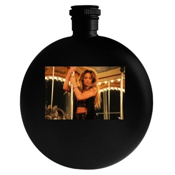 Jennifer Lopez Round Flask