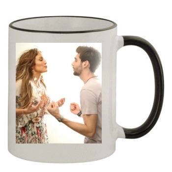 Jennifer Lopez 11oz Colored Rim & Handle Mug