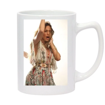 Jennifer Lopez 14oz White Statesman Mug