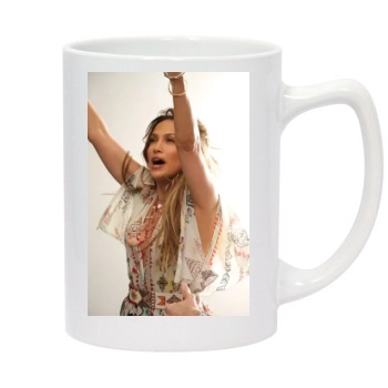 Jennifer Lopez 14oz White Statesman Mug