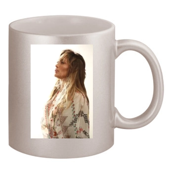 Jennifer Lopez 11oz Metallic Silver Mug