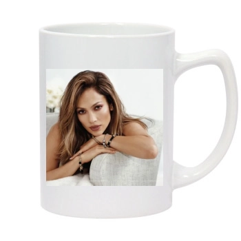 Jennifer Lopez 14oz White Statesman Mug