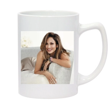 Jennifer Lopez 14oz White Statesman Mug