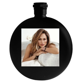 Jennifer Lopez Round Flask