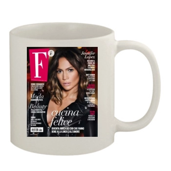 Jennifer Lopez 11oz White Mug