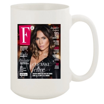 Jennifer Lopez 15oz White Mug