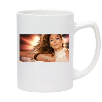 Jennifer Lopez 14oz White Statesman Mug