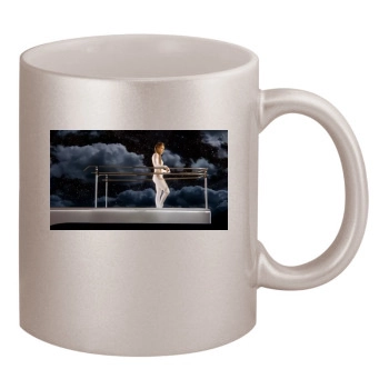 Jennifer Lopez 11oz Metallic Silver Mug