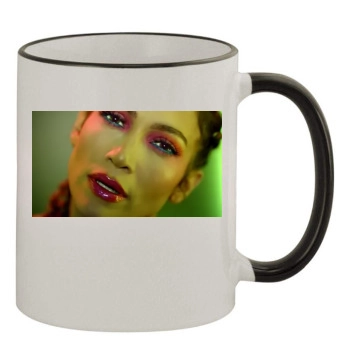 Jennifer Lopez 11oz Colored Rim & Handle Mug