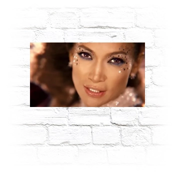 Jennifer Lopez Metal Wall Art