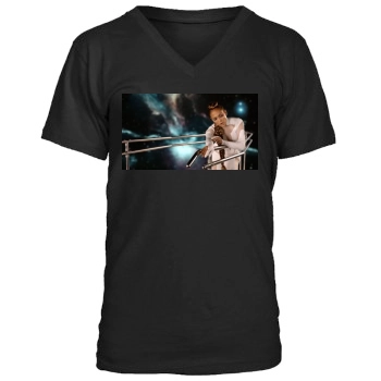 Jennifer Lopez Men's V-Neck T-Shirt