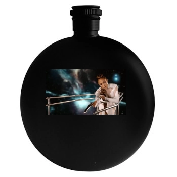 Jennifer Lopez Round Flask