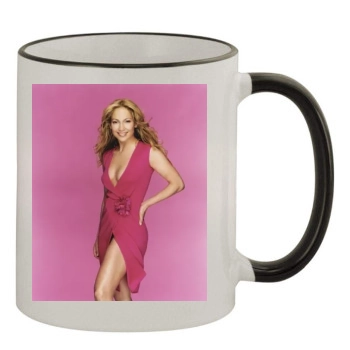 Jennifer Lopez 11oz Colored Rim & Handle Mug