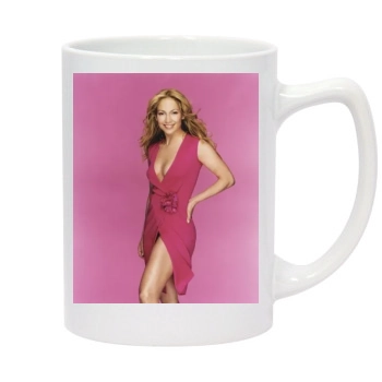 Jennifer Lopez 14oz White Statesman Mug