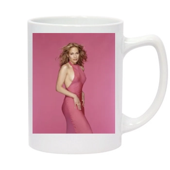 Jennifer Lopez 14oz White Statesman Mug