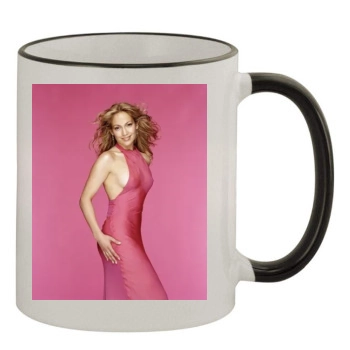 Jennifer Lopez 11oz Colored Rim & Handle Mug