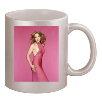 Jennifer Lopez 11oz Metallic Silver Mug