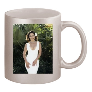 Jennifer Lopez 11oz Metallic Silver Mug