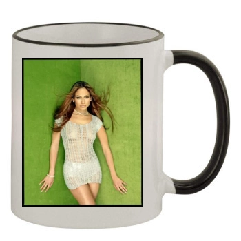 Jennifer Lopez 11oz Colored Rim & Handle Mug