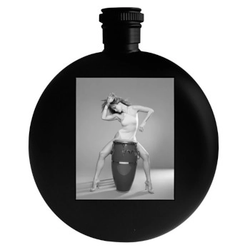 Jennifer Lopez Round Flask