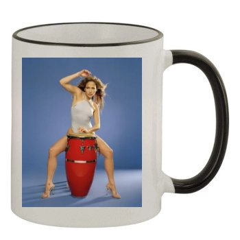 Jennifer Lopez 11oz Colored Rim & Handle Mug