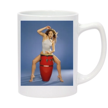 Jennifer Lopez 14oz White Statesman Mug