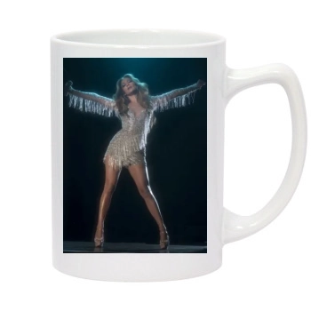 Jennifer Lopez 14oz White Statesman Mug