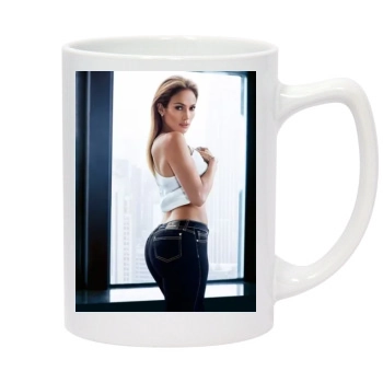 Jennifer Lopez 14oz White Statesman Mug