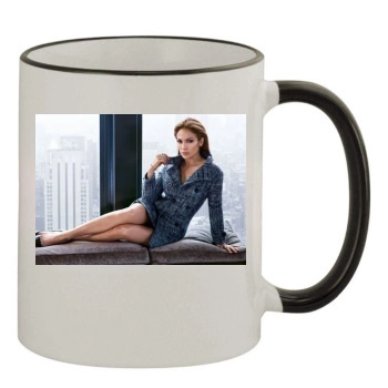 Jennifer Lopez 11oz Colored Rim & Handle Mug