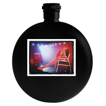 Jennifer Lopez Round Flask