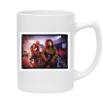 Jennifer Lopez 14oz White Statesman Mug