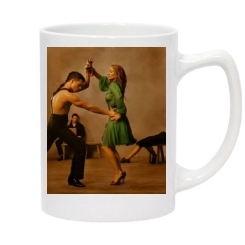 Jennifer Lopez 14oz White Statesman Mug