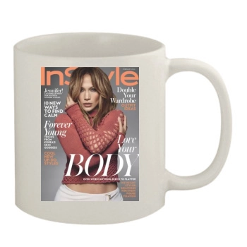 Jennifer Lopez 11oz White Mug