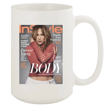 Jennifer Lopez 15oz White Mug