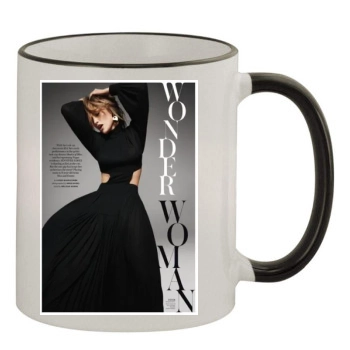 Jennifer Lopez 11oz Colored Rim & Handle Mug