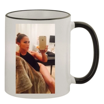 Jennifer Lopez 11oz Colored Rim & Handle Mug