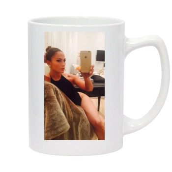 Jennifer Lopez 14oz White Statesman Mug