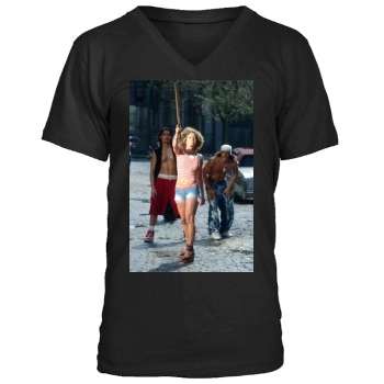 Jennifer Lopez Men's V-Neck T-Shirt