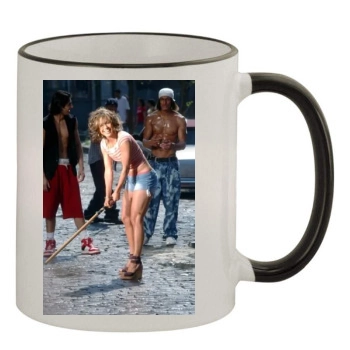 Jennifer Lopez 11oz Colored Rim & Handle Mug