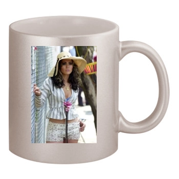 Jennifer Lopez 11oz Metallic Silver Mug