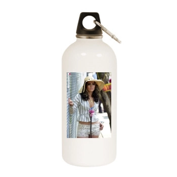 Jennifer Lopez White Water Bottle With Carabiner