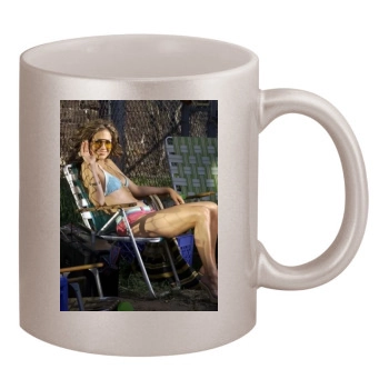 Jennifer Lopez 11oz Metallic Silver Mug