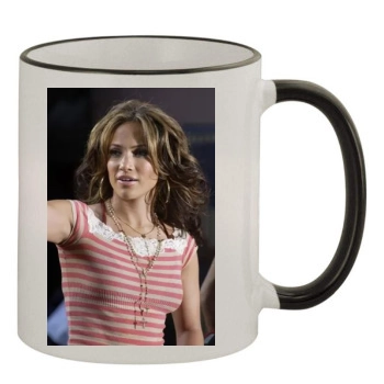 Jennifer Lopez 11oz Colored Rim & Handle Mug