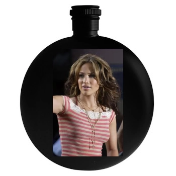 Jennifer Lopez Round Flask