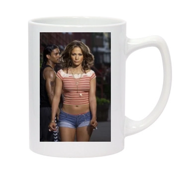 Jennifer Lopez 14oz White Statesman Mug